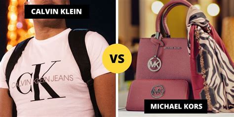 which is better calvin klein or michael kors|Calvin Klein style.